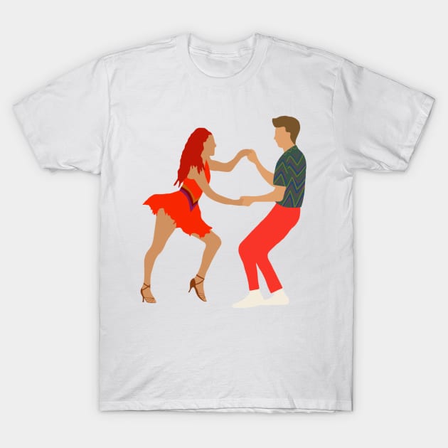 Joe and Dianne salsa T-Shirt by scooptroop